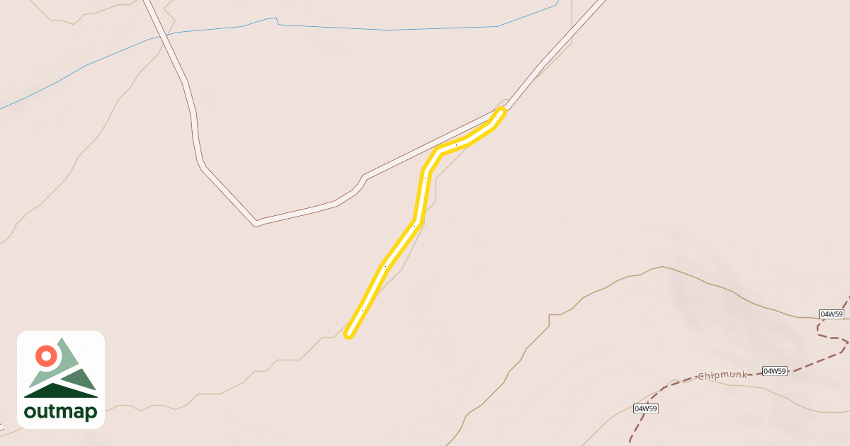 Map of Bear Springs Loop