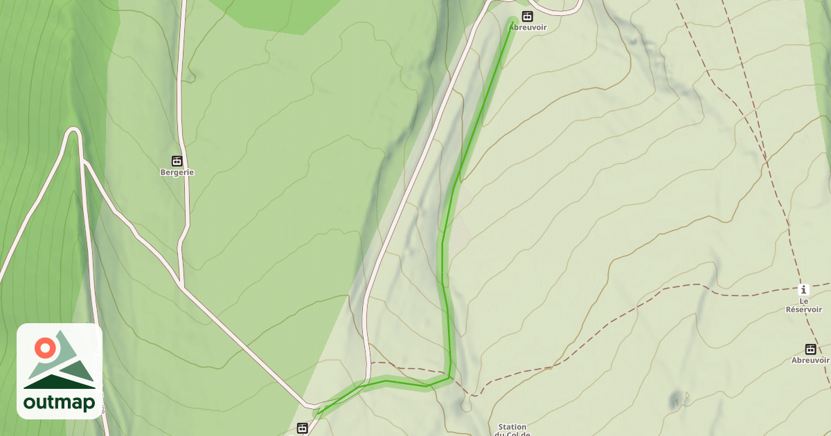 Map of Fontoune