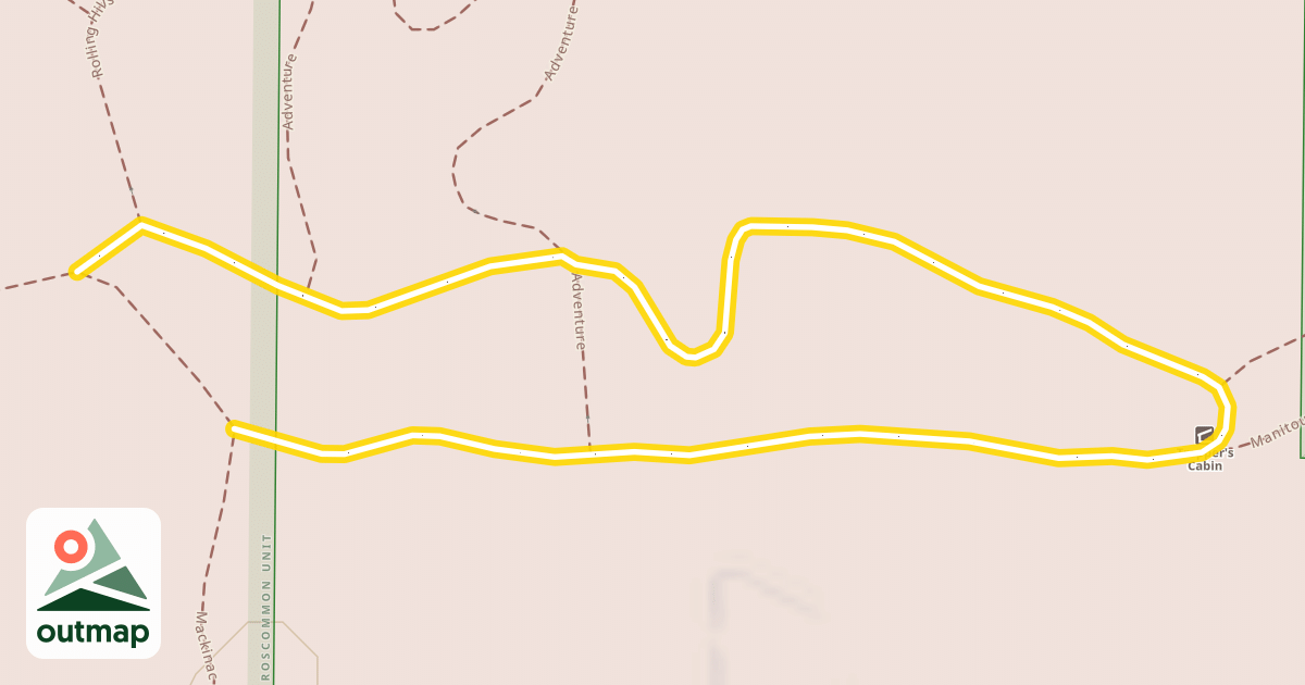 Map of Trapper's Cabin