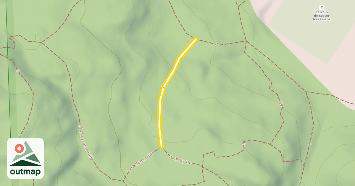 Map of 7 - Tally Ho