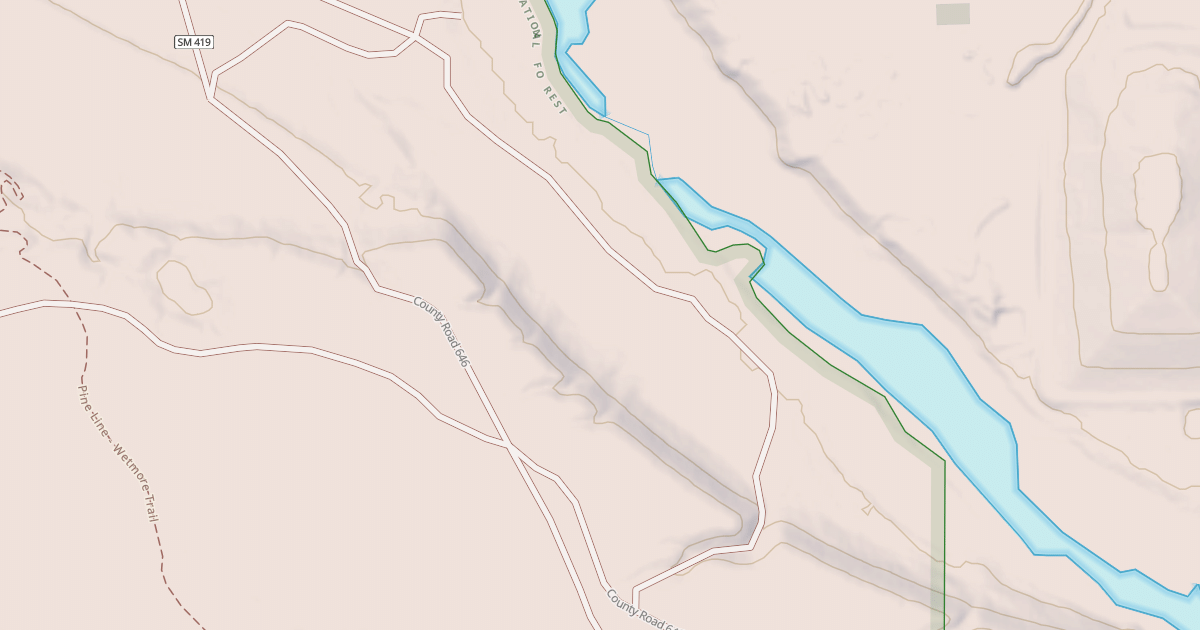 Map preview of JUNIPER LINK SPUR BA