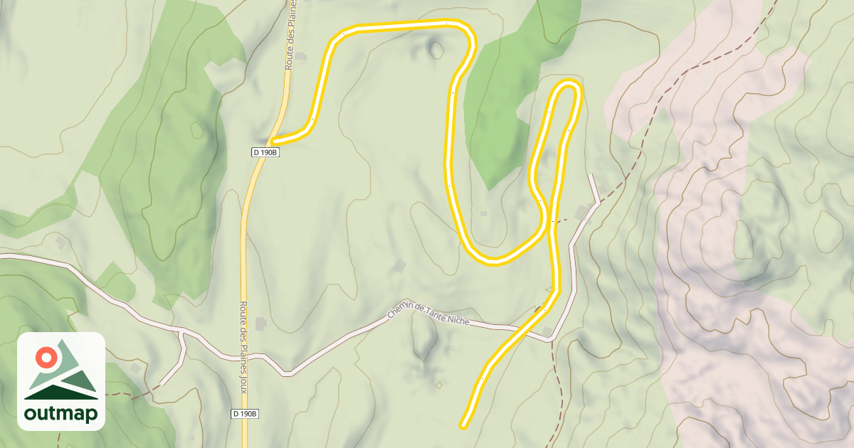 Map of La Verte