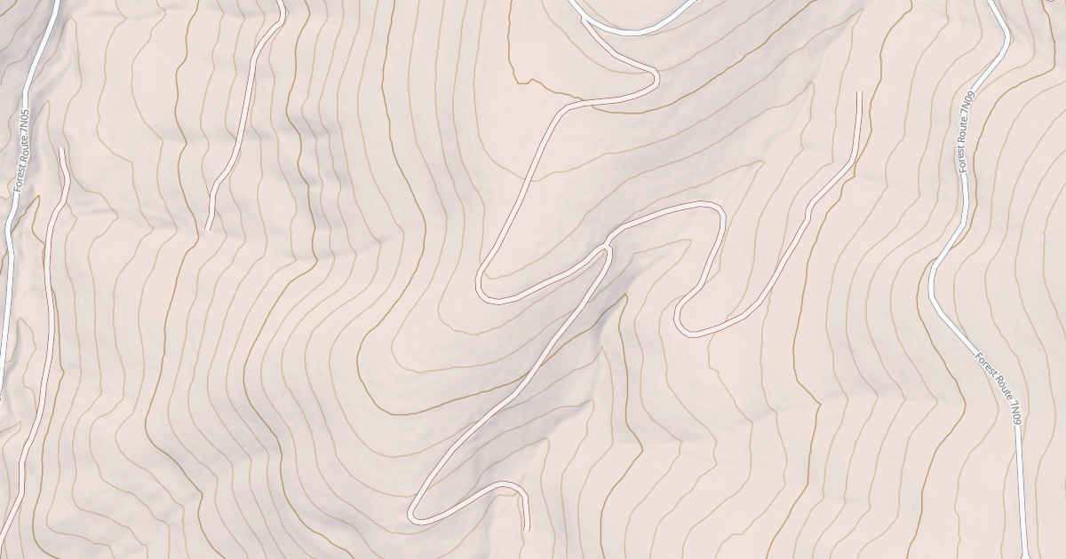 Map preview of USFS Motor Vehicle Use Map Roads {C3EE1DBB-578A-4A7F-B5FA-BE186B4C9349}