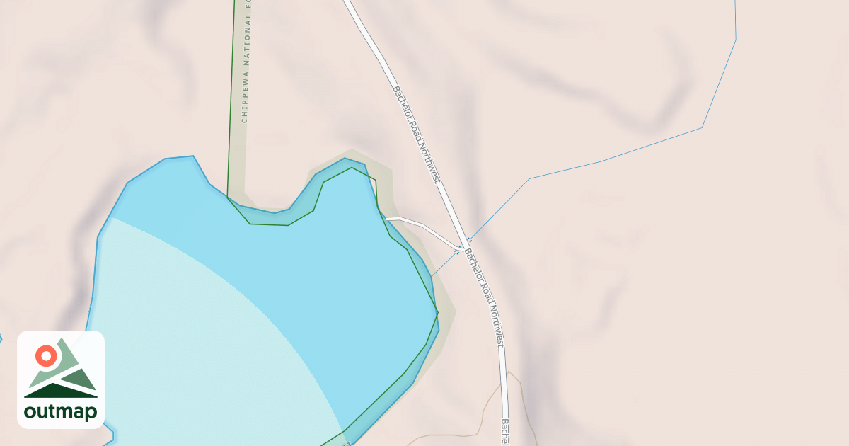 Map of BIG BASS LAKE BOAT ACCESS