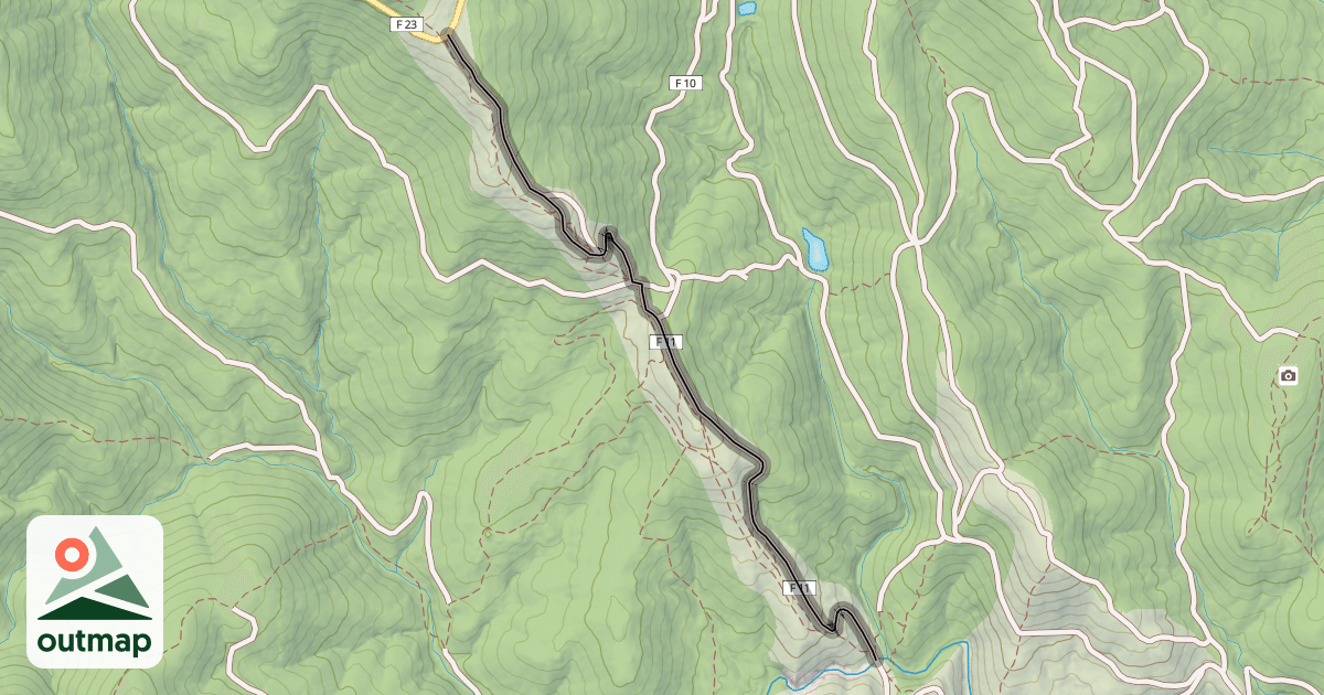 Map of Piste Valdingarde