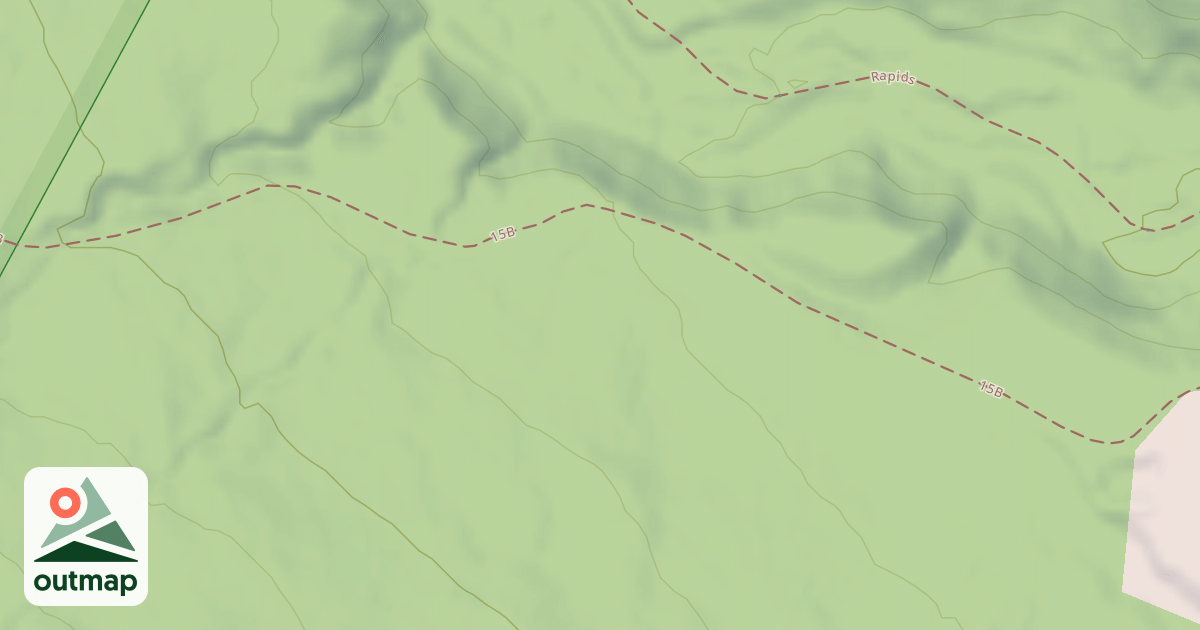 Map of C-15B/Catamount Trail