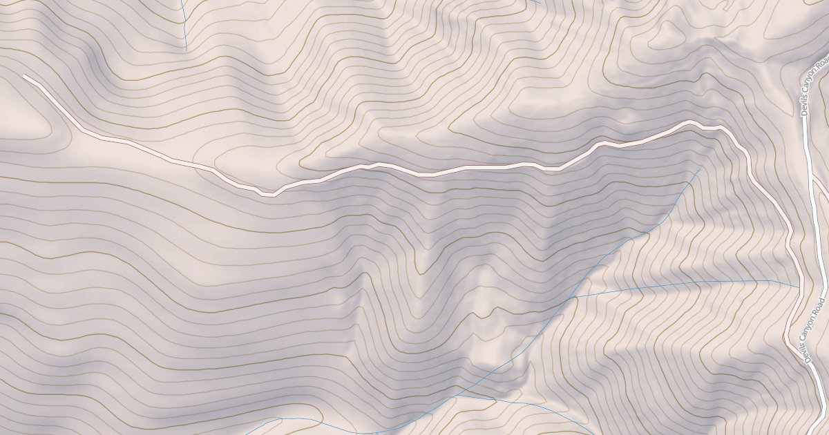 Map preview of DEVILS CANYON