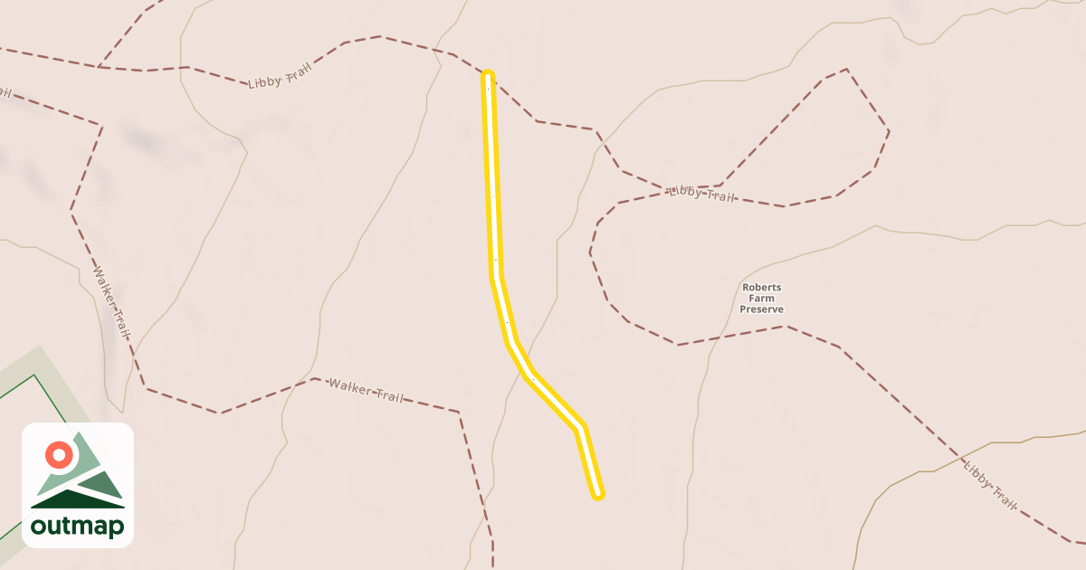 Map of Roberts Farm Trail