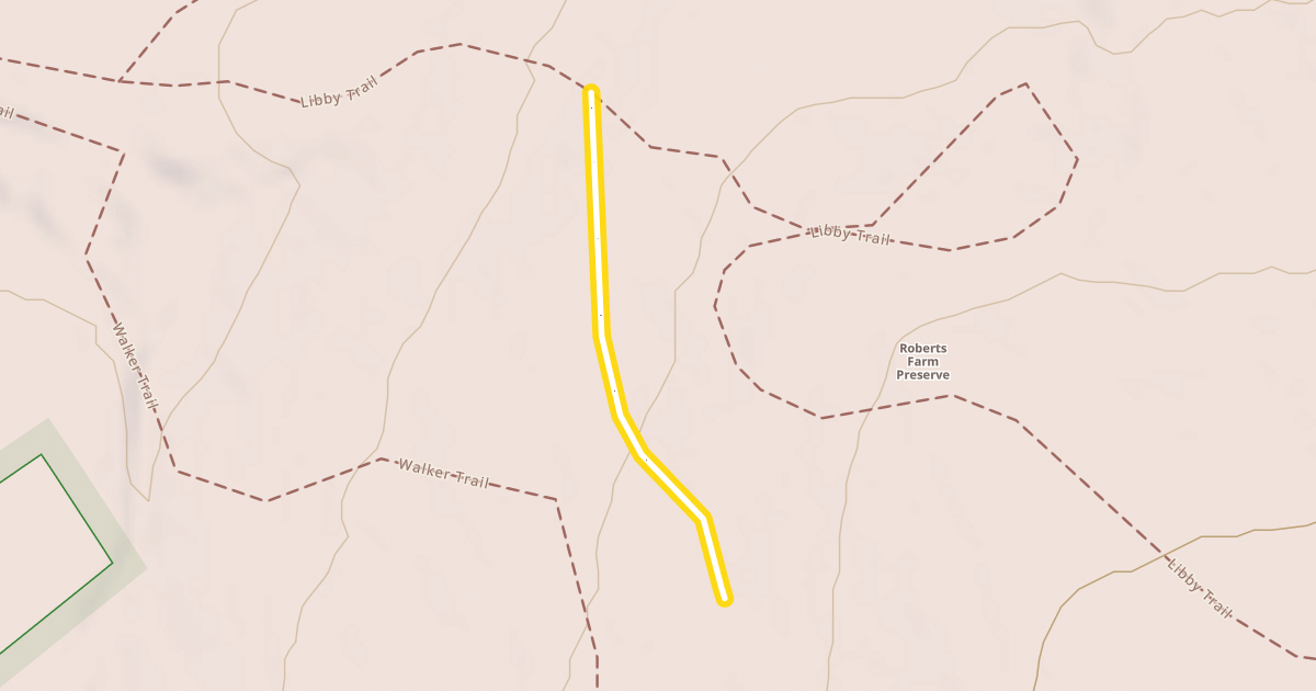 Map preview of Roberts Farm Trail