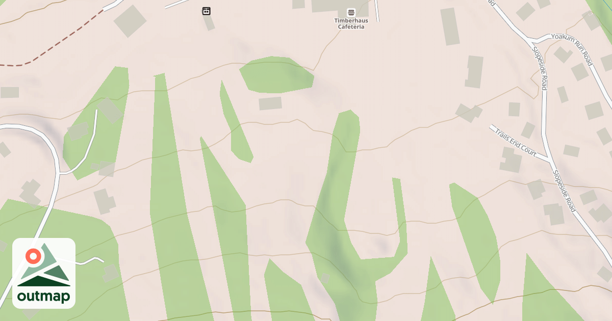 Map of Thunder Snow Terrain Park