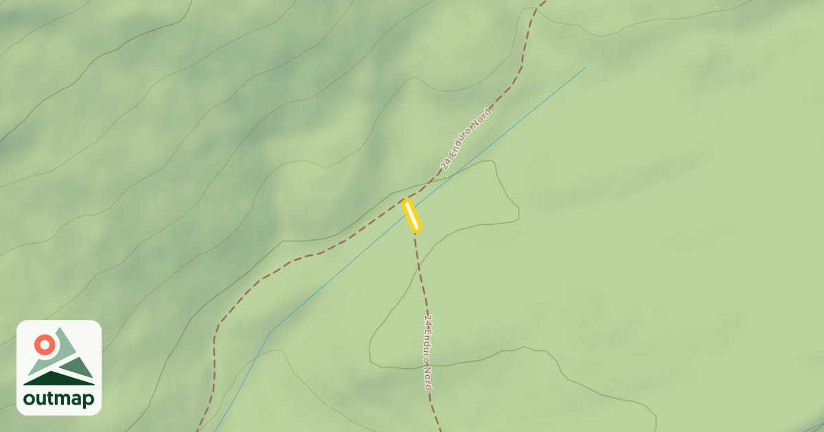 Map of 24 Enduro Nord