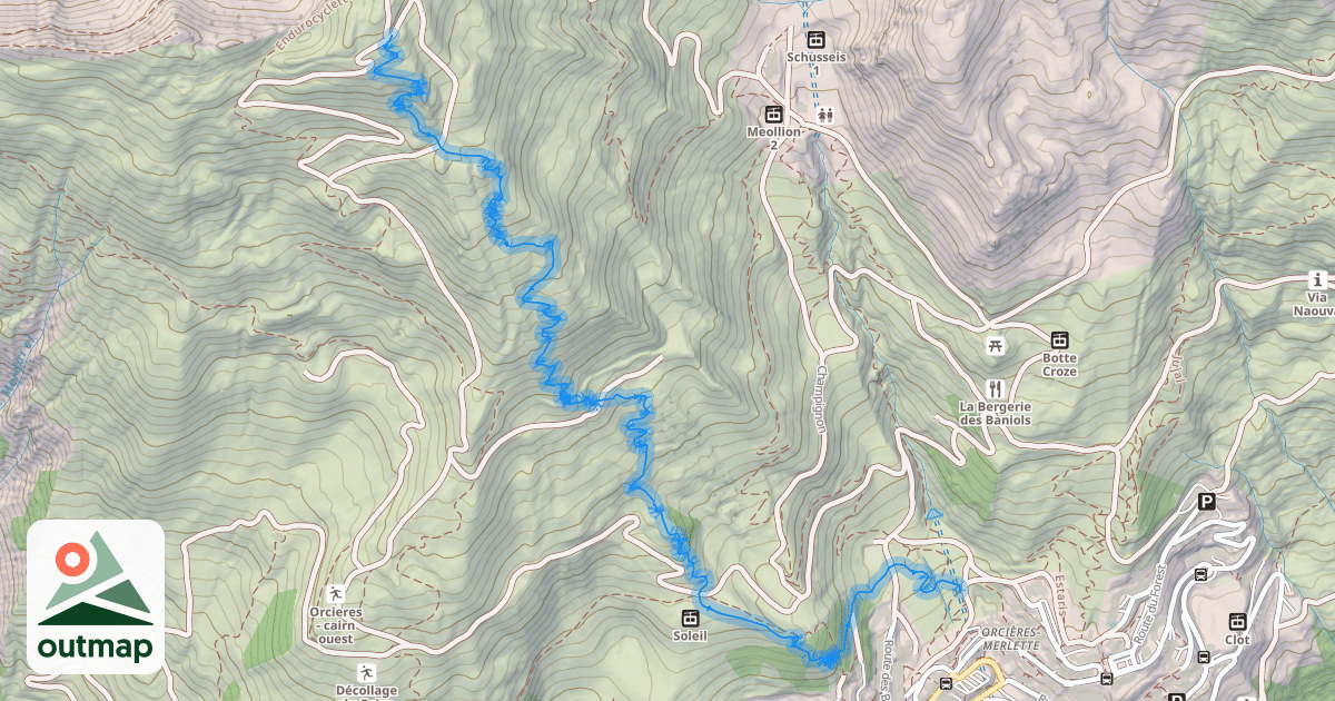 Map of La Muande