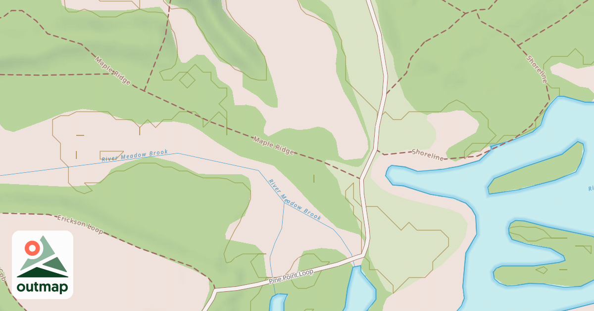 Map of Maple Ridge Trail