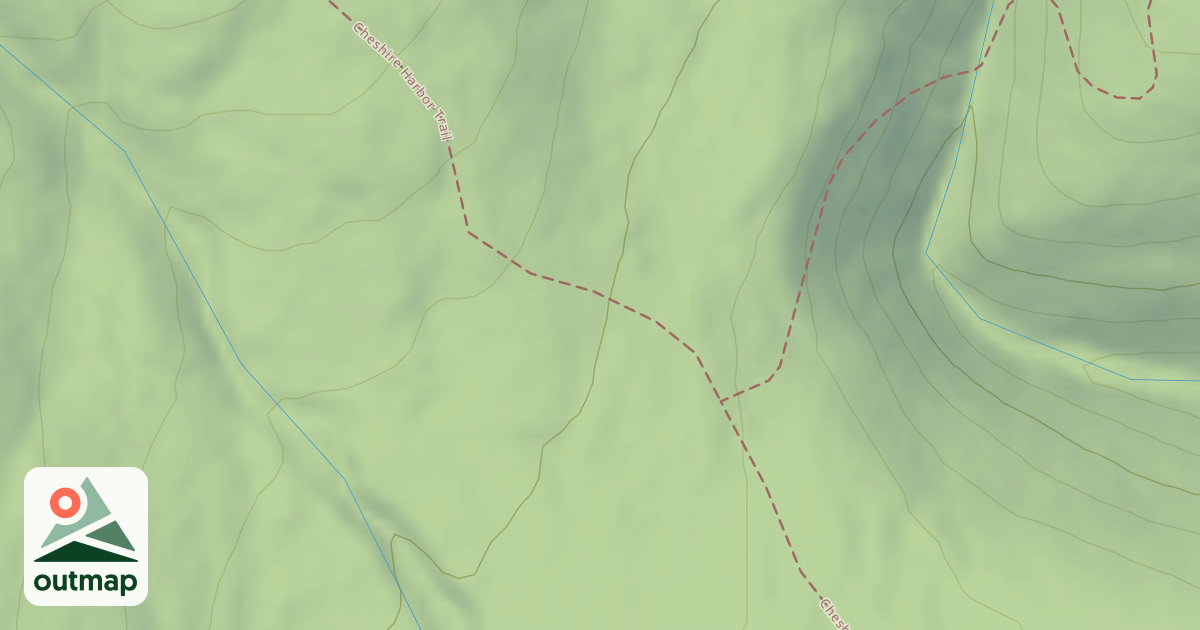 Map of Cheshire Harbor Trail