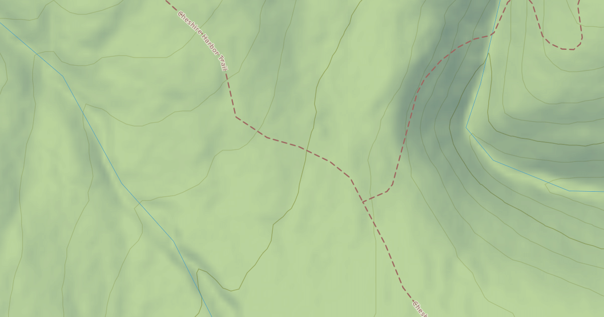 Map preview of Cheshire Harbor Trail