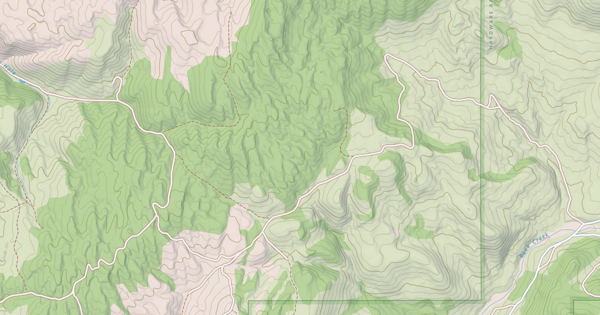 Map preview of MAHOGANY ROAD