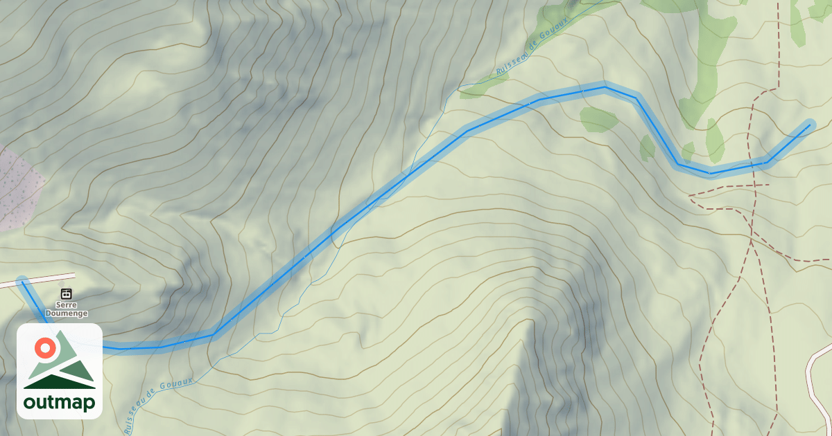 Map of Petite Vallée