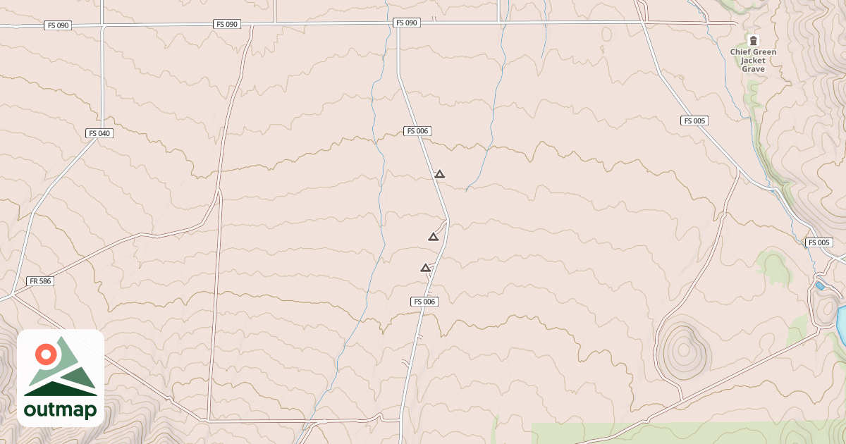 Map of SNOW HOLLOW
