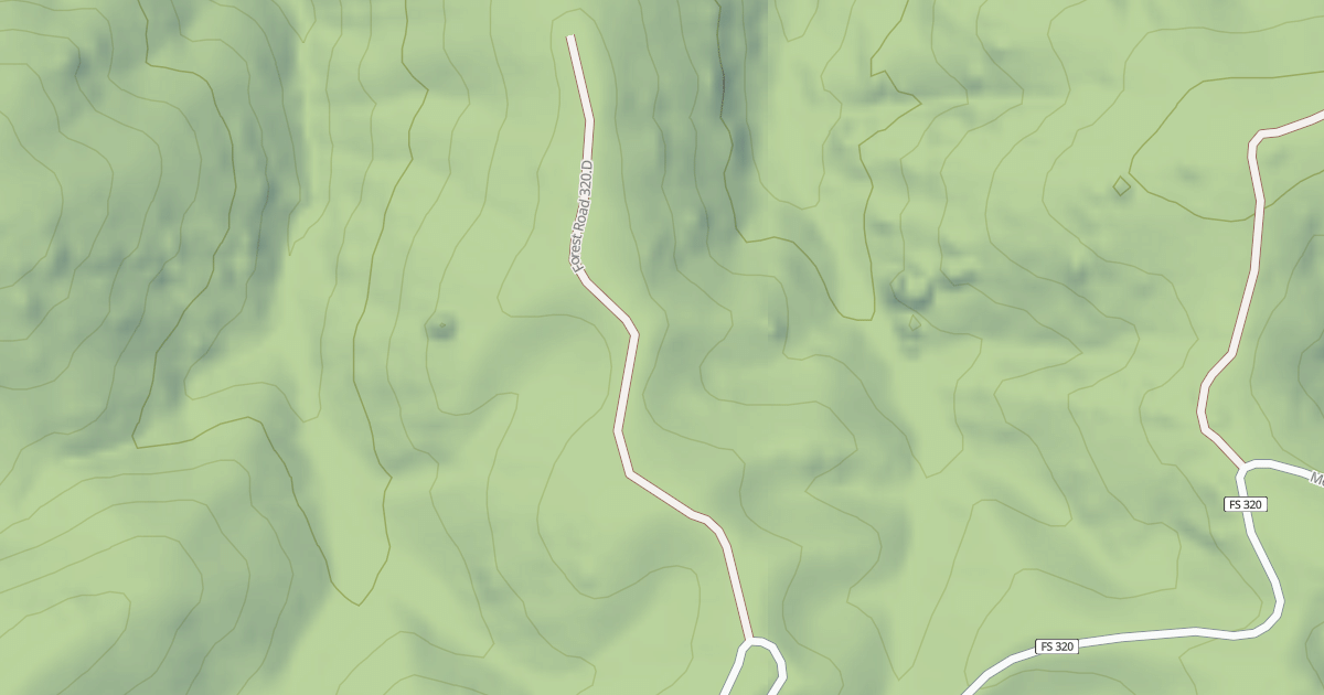 Map preview of MOUNT HERMAN SPUR NORTH