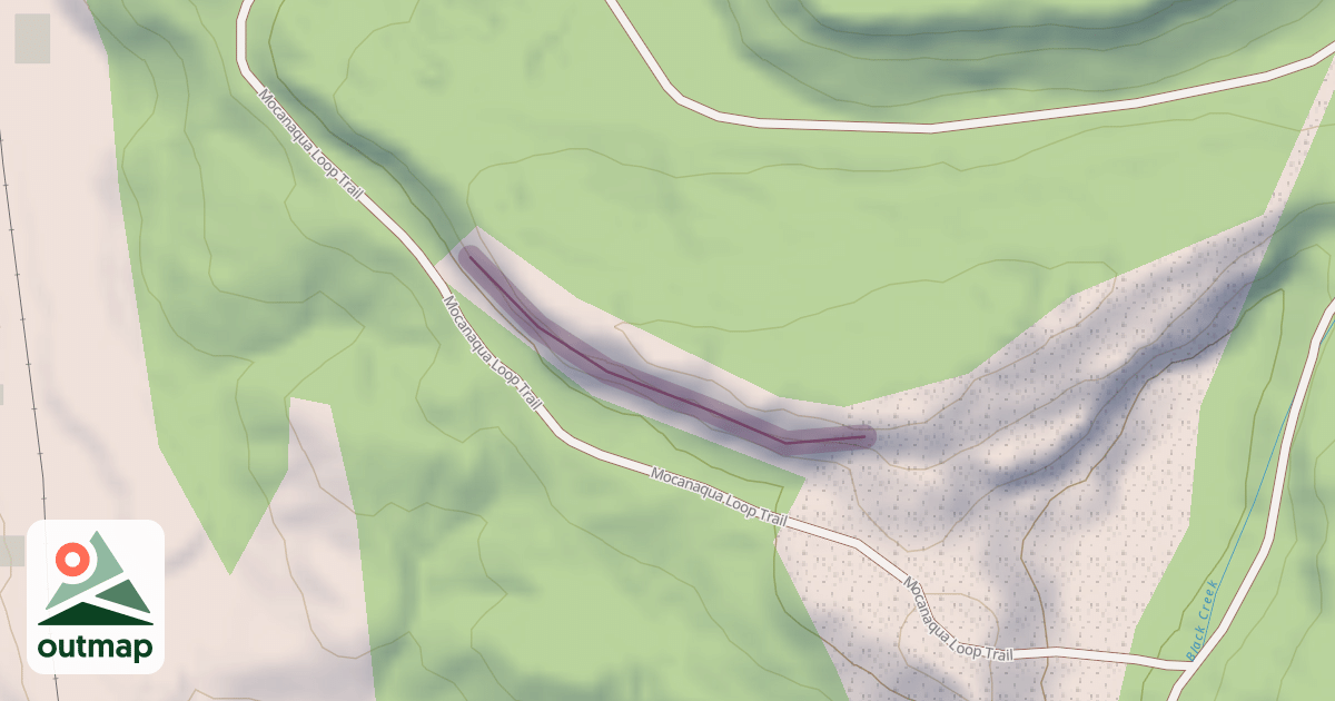 Map of Climbing Crag