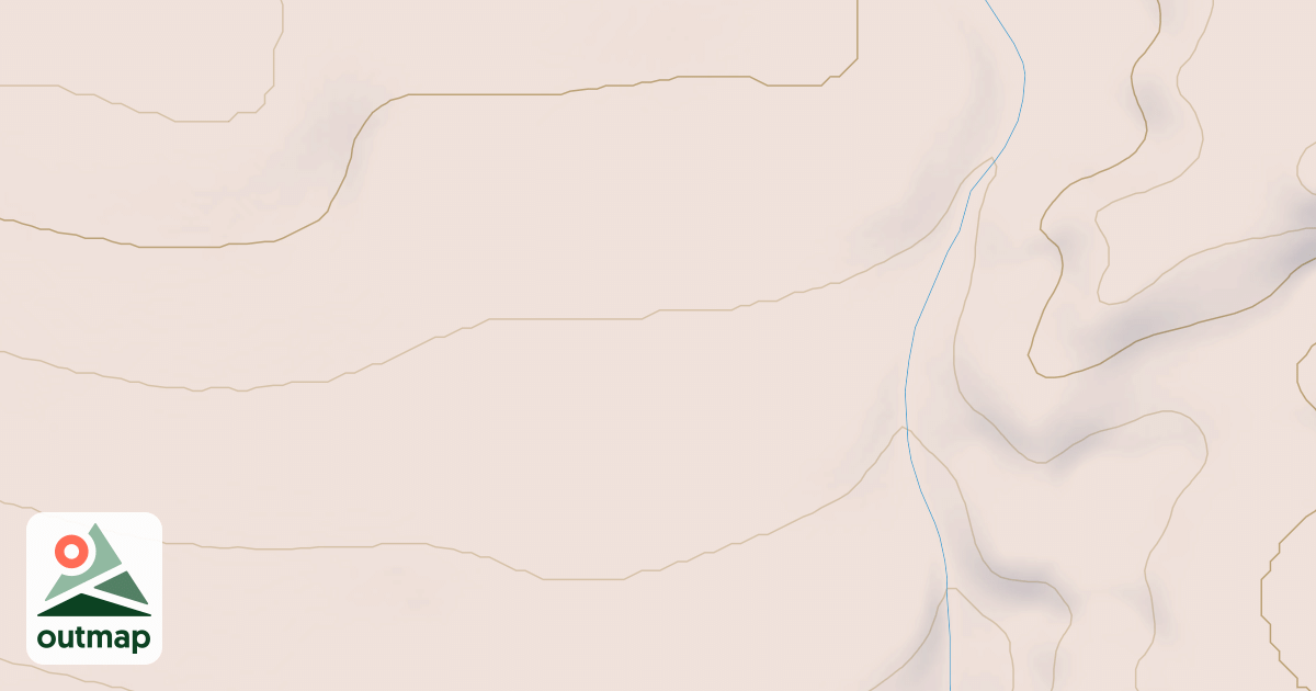 Map of DEVILS GARDEN SPUR