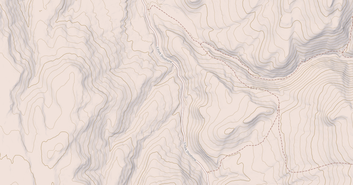 Map preview of Wagonwheel Springs Loop