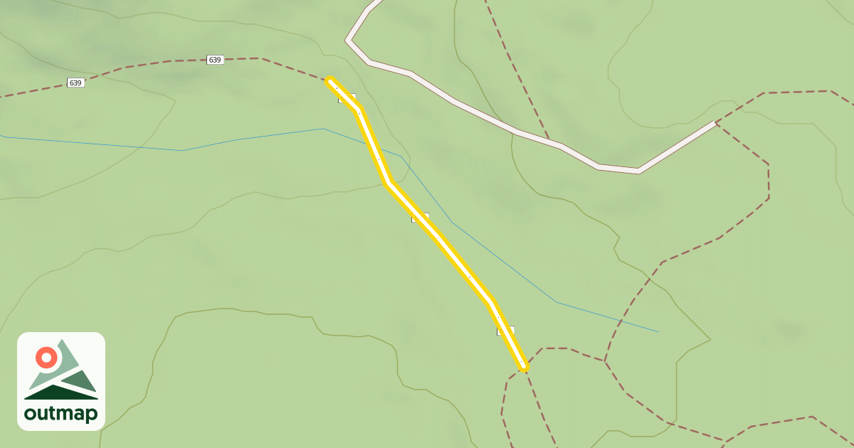 Map of Lily Lake Trail #639