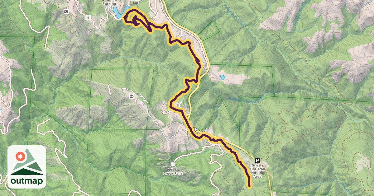 Map of Bay Area Ridge Trail