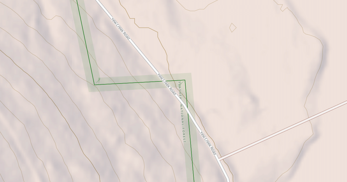 Map preview of YEW CREEK