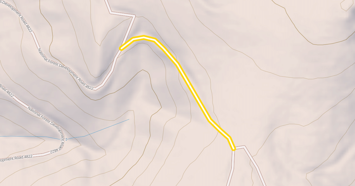 Map preview of Mt. Amabilis FS Rd 4822