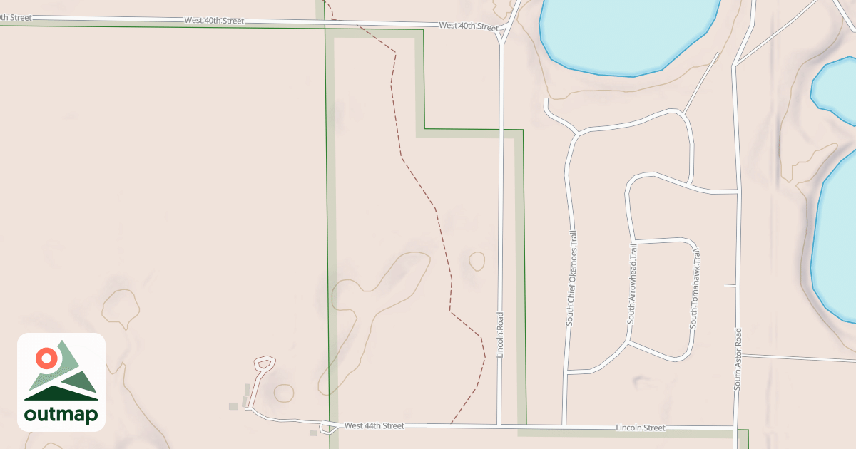 Map of Mcct - Big O Spur
