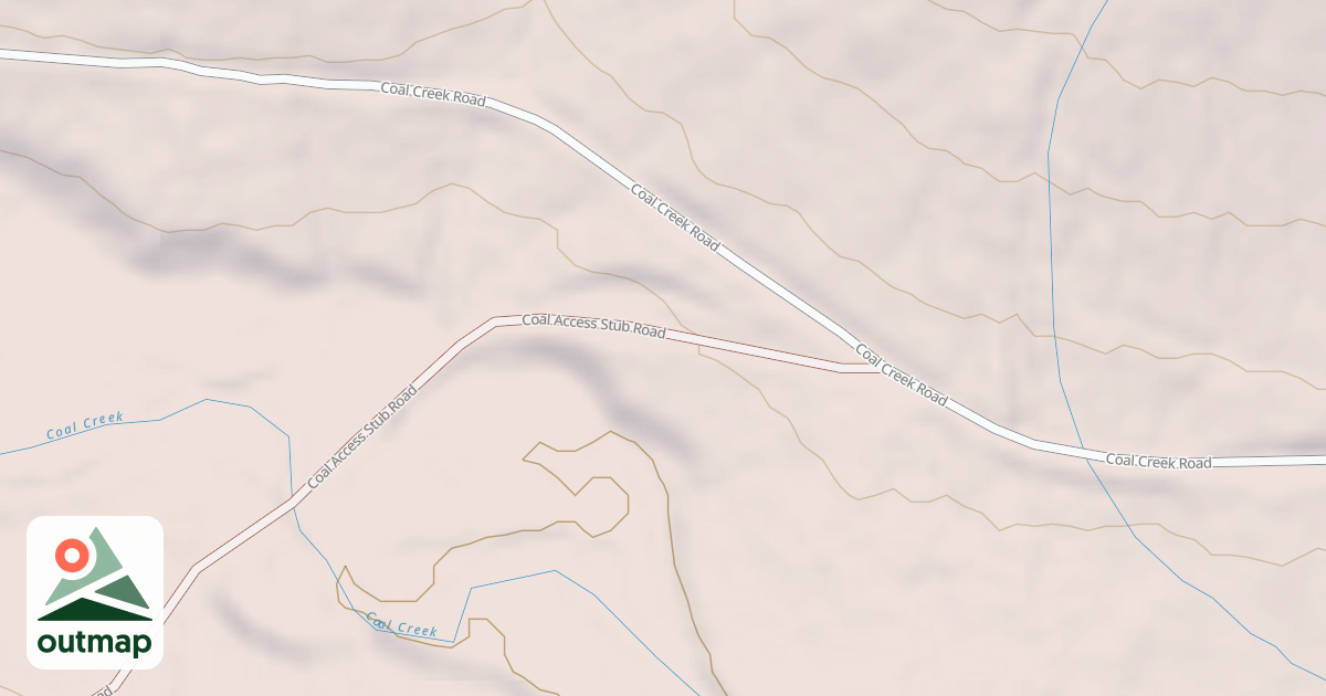 Map of COAL ACCESS STUB
