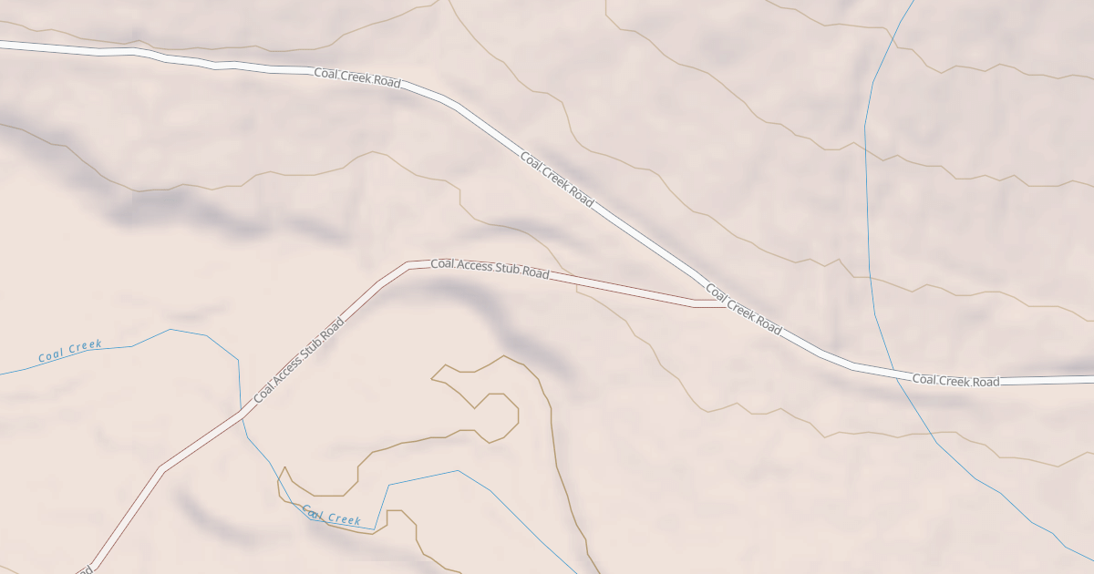 Map preview of COAL ACCESS STUB