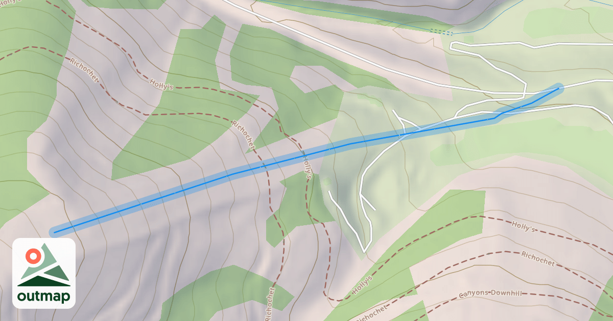 Map of Lookout Ridge