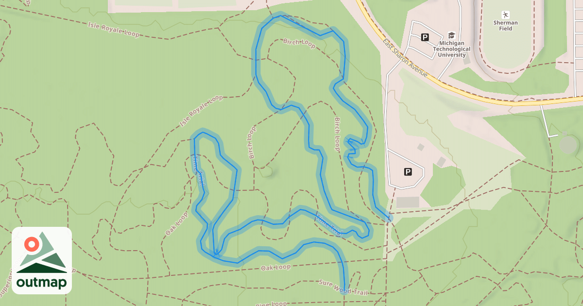 Map of Time Trial