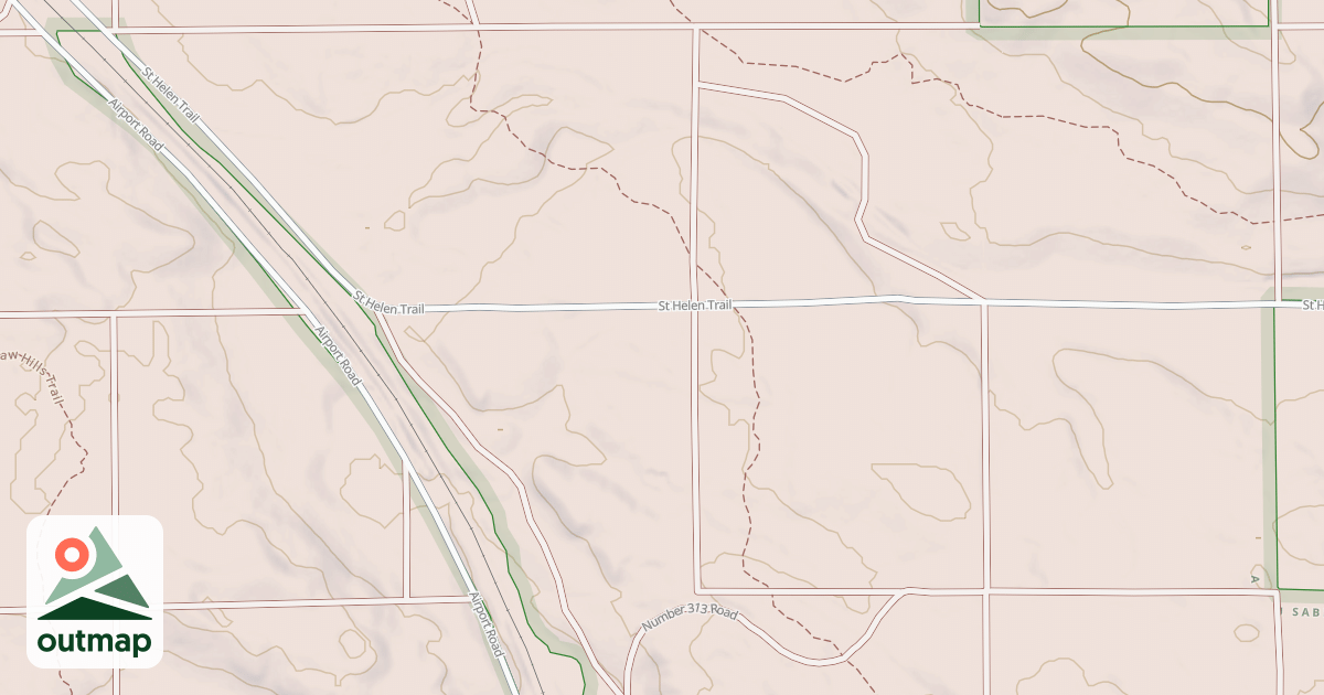 Map of Ogemaw Hills Trail