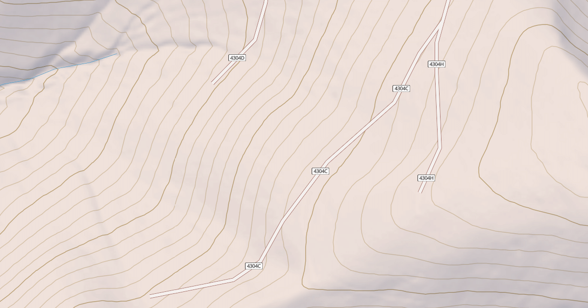 Map preview of Deadman South Atv Spur C