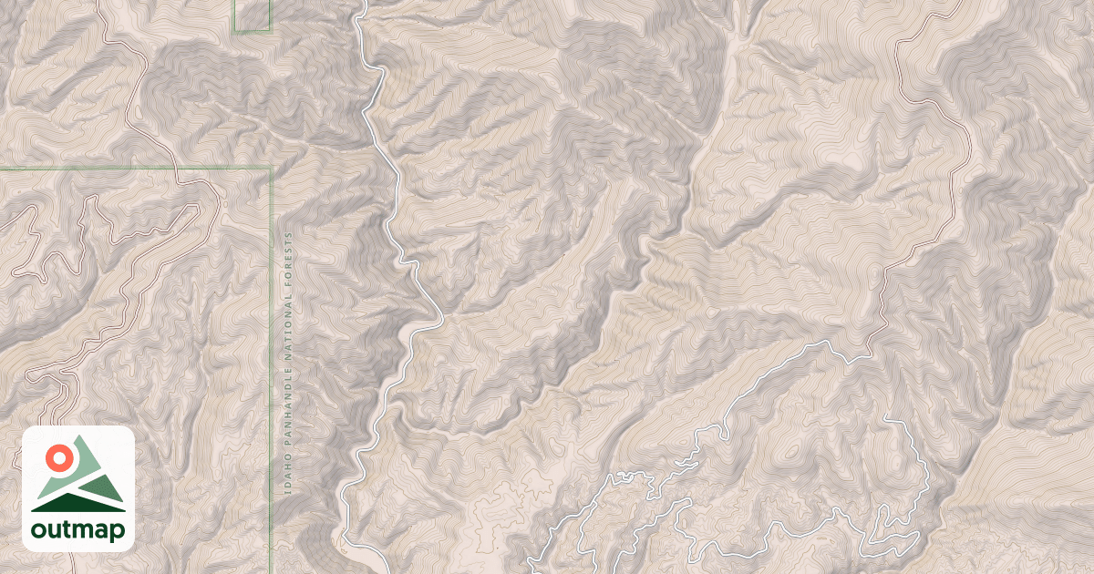 Map of Big Creek