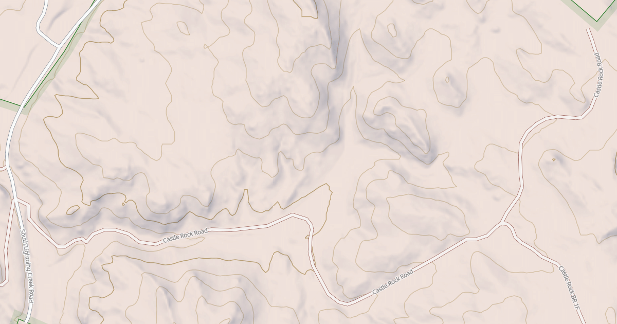 Map preview of CASTLE ROCK