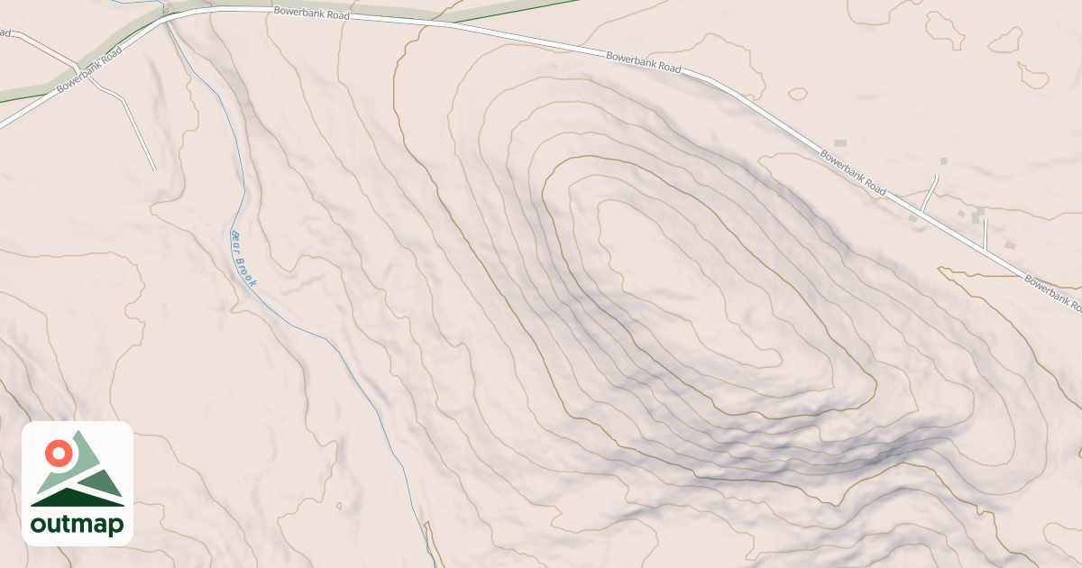 Map of Crocket Ridge