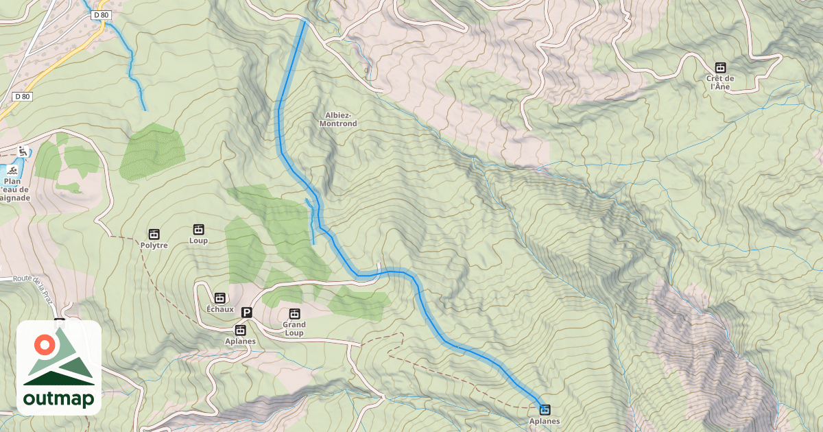 Map of Plan Corbé