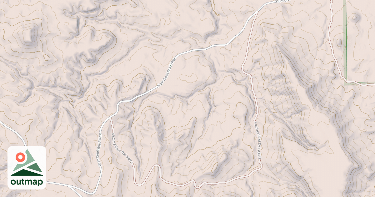 Map of MCCLARY ROAD