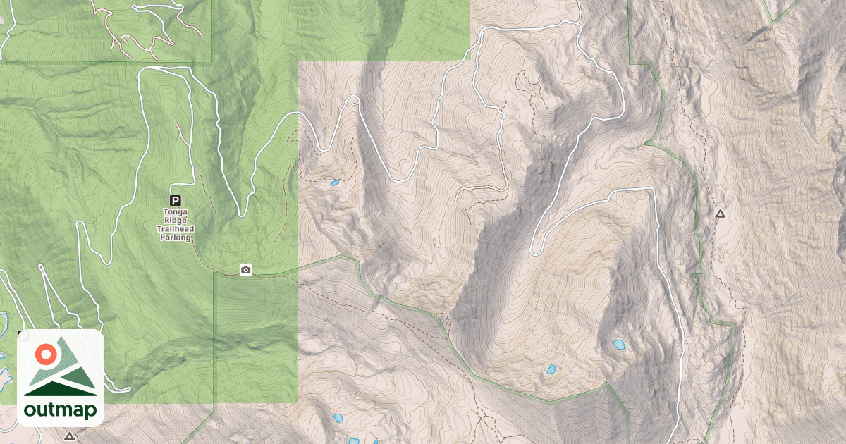 Map of 2605 TONGA RDG.