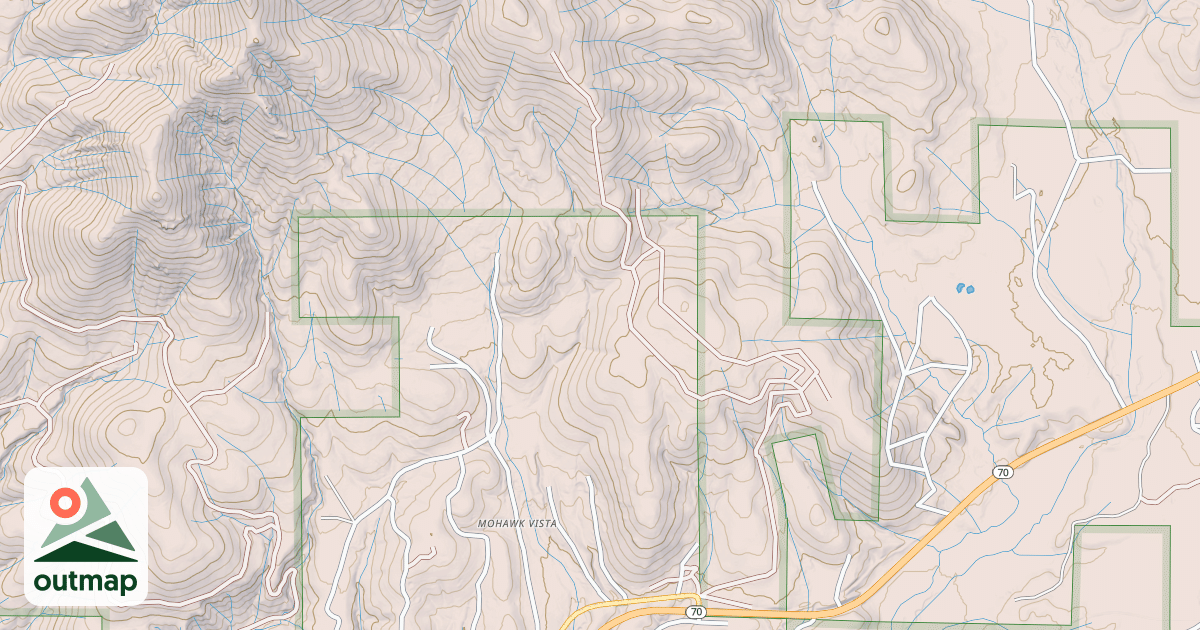 Map of BETTERTON DRAW