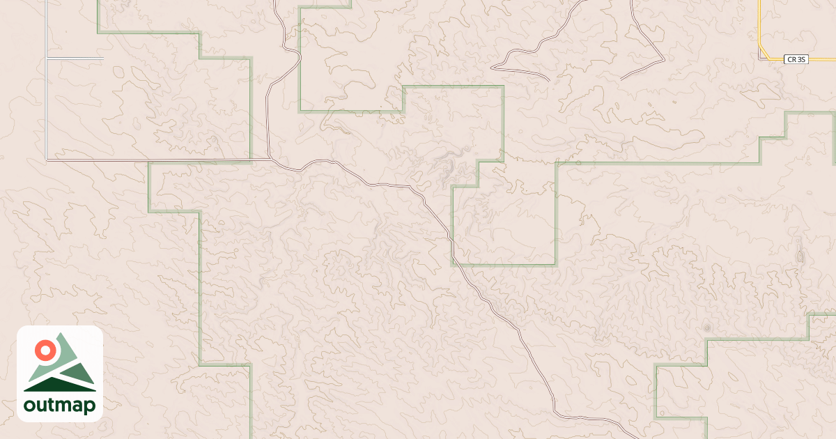 Map of LIMESTONE BUTTE