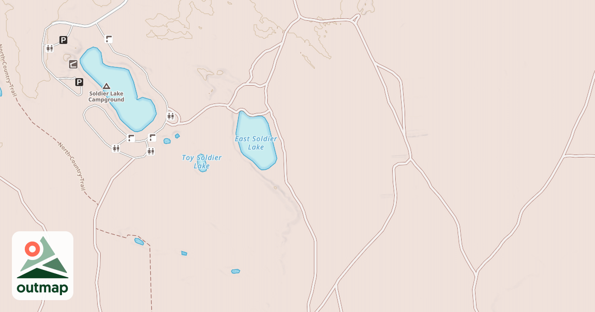 Map of EAST SOLDIERS