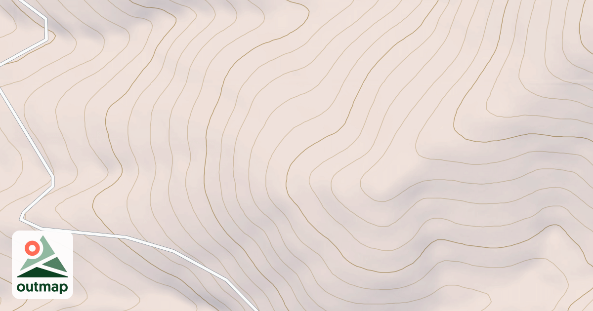 Map of TOP HOTELING CREEK