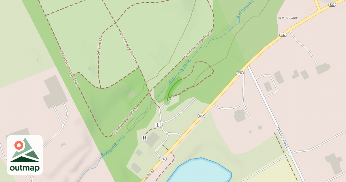Map of Wetland Loop