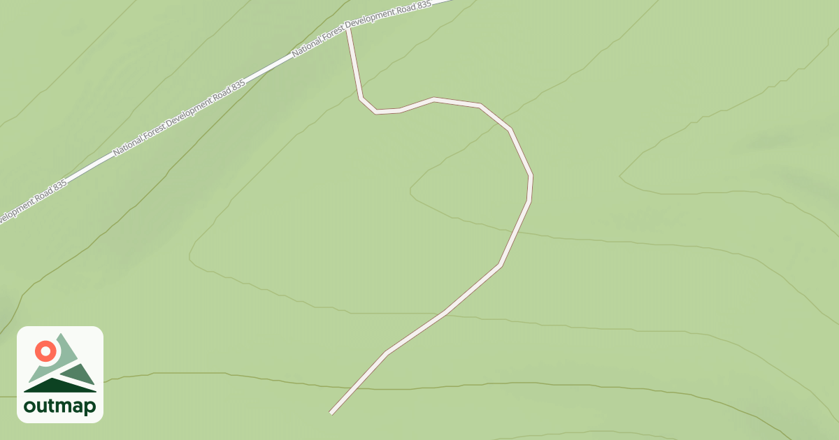 Map of CRIPPLE HORSE WEIGEL C