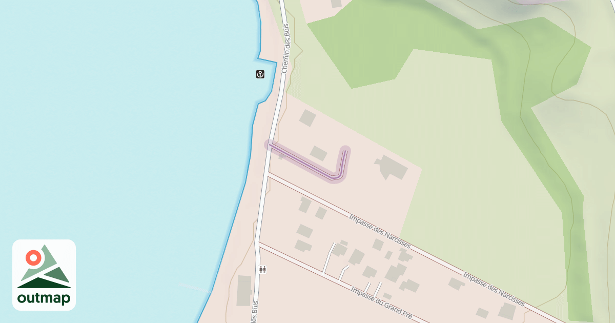 Map of Impasse des Frênes